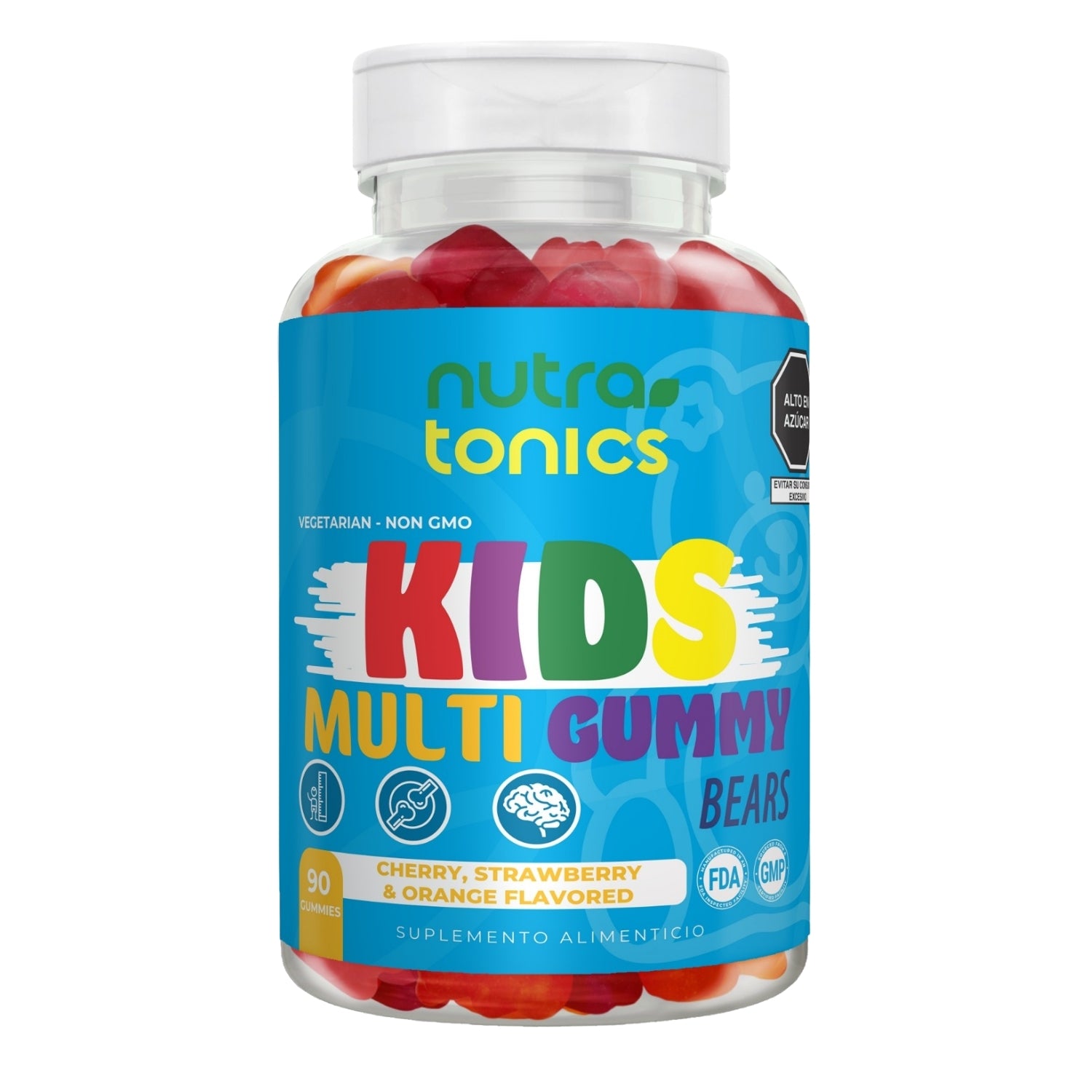 KIDS MULTIVITAMÍNICO PARA NIÑOS 90 GOMITAS