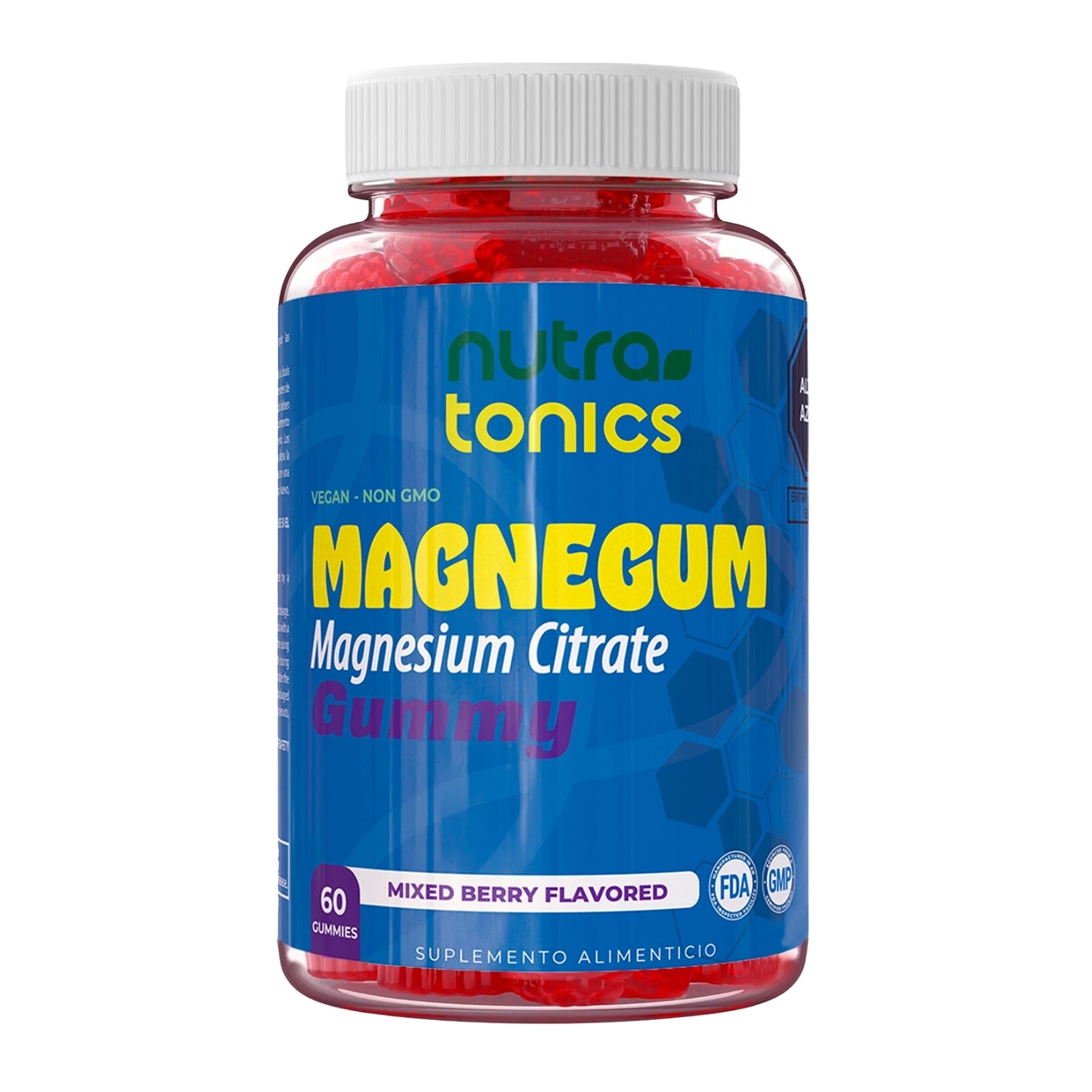 MAGNEGUM CITRATO DE MAGNESIO 957 MG 60 GOMITAS