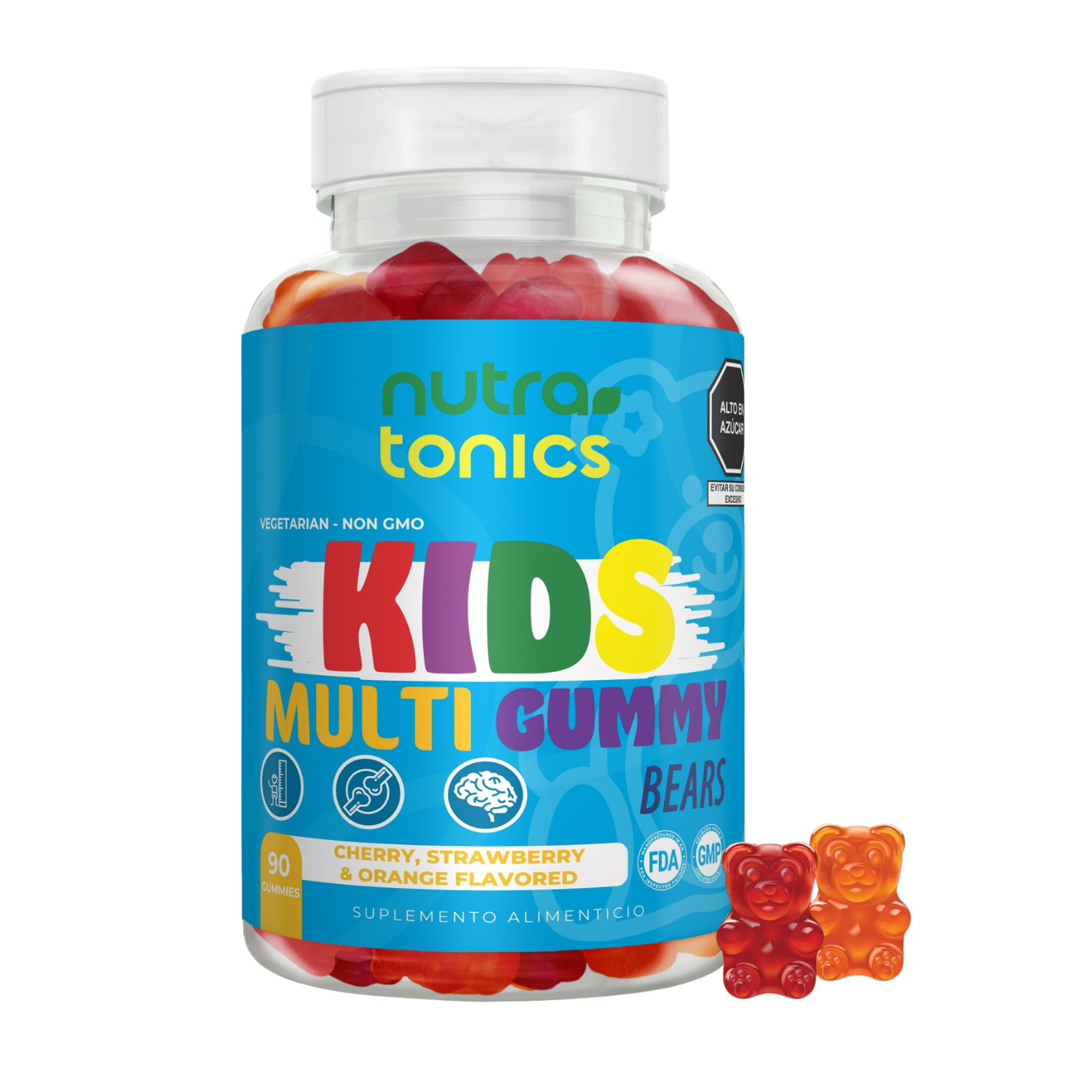 KIDS MULTIVITAMÍNICO PARA NIÑOS 90 GOMITAS