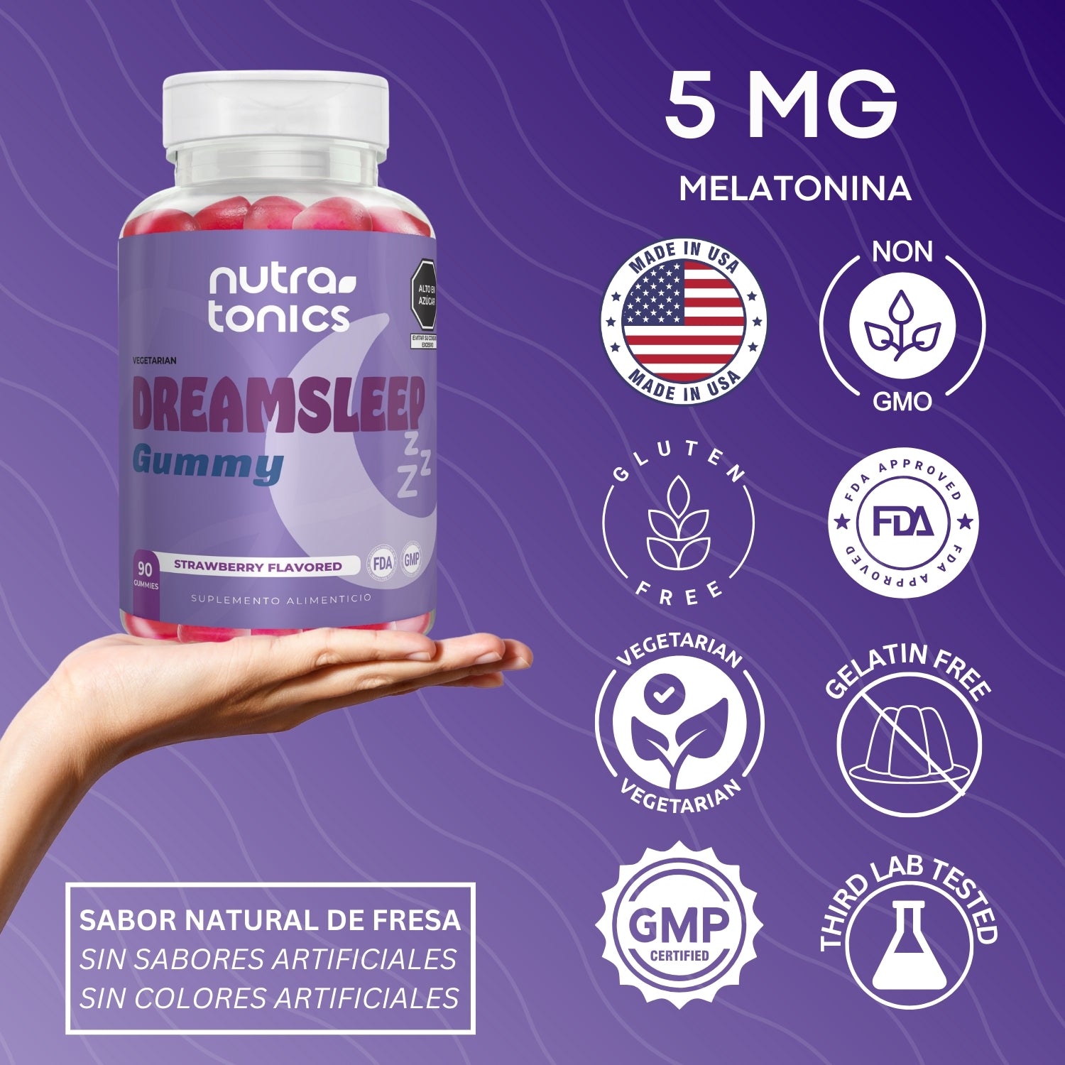 DREAMSLEEP MELATONINA 5 MG 90 GOMITAS