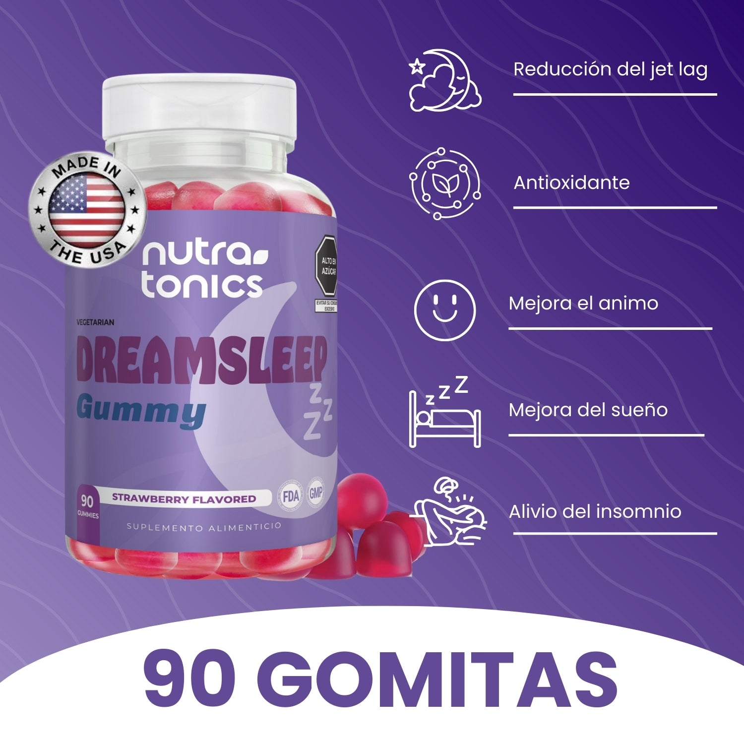 DREAMSLEEP MELATONINA 5 MG 90 GOMITAS